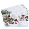 Robin Set Of 4 Placemats -Haven Living Shop christmas368 main