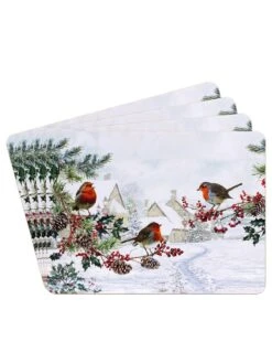 Robin Set Of 4 Placemats