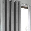 By Caprice Home Brigitte - Pair Of Eyelet Curtains Silver 1 By Caprice Home Brigitte - Pair Of Eyelet Curtains Silver -Haven Living Shop curtains 369 2