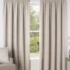 Cream Chenille Pencil Pleat Curtains -Haven Living Shop curtains289 4