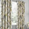 Ochre Ensley Eyelet Curtains -Haven Living Shop curtains381