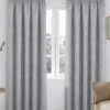 Silver Corsica Pencil Pleat Curtains -Haven Living Shop curtains431 main