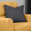 Charcoal Harlow Large Cushion 1 Charcoal Harlow Large Cushion -Haven Living Shop cushion 385 1 1
