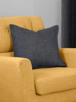 Charcoal Harlow Large Cushion