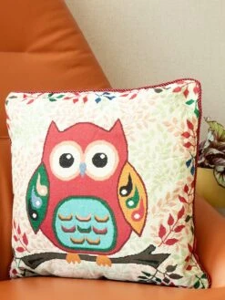 Owl Tapestry Cushion