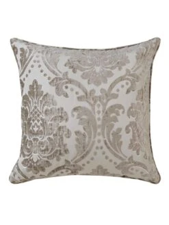 Champagne Valencia Jacquard Large Cushion