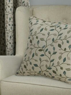 Blue Sherbourne Jacquard Cushion