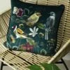 Midnight Garden Bird Cushion 1 Midnight Garden Bird Cushion -Haven Living Shop cushion542 main