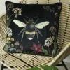 Midnight Garden Bee Cushion 2 Midnight Garden Bee Cushion -Haven Living Shop cushion543 main