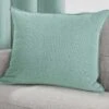 Duck Egg Herringbone Cushion