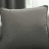 Laurence Llewelyn-Bowen Montrose - Velvet Filled Cushion Slate 1 Laurence Llewelyn-Bowen Montrose - Velvet Filled Cushion Slate -Haven Living Shop cushions 276