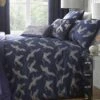 Laurence Llewelyn-Bowen Edo - Duvet Cover Set Navy / Silver -Haven Living Shop duvet set 138 2