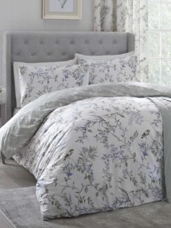 Nora Blossom Duvet Set Green