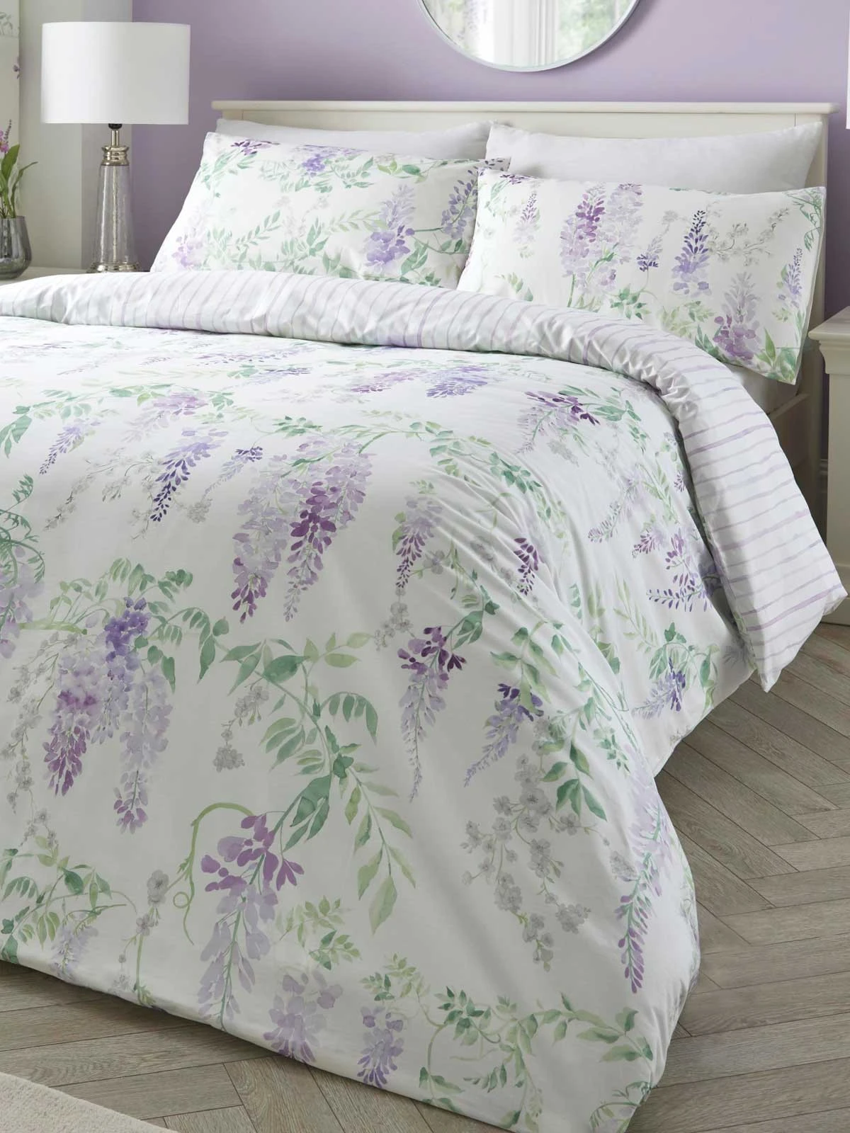 Wisteria Duvet Set Lilac 3 Wisteria Duvet Set Lilac