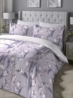 Tulip Duvet Set Lavender