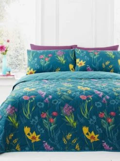 Ingrid Duvet Set Teal