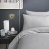 Sirolo Satin Stripe Duvet Set Grey