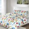 Soft Touch Floral Print Duvet Set 1 Soft Touch Floral Print Duvet Set -Haven Living Shop duvet215