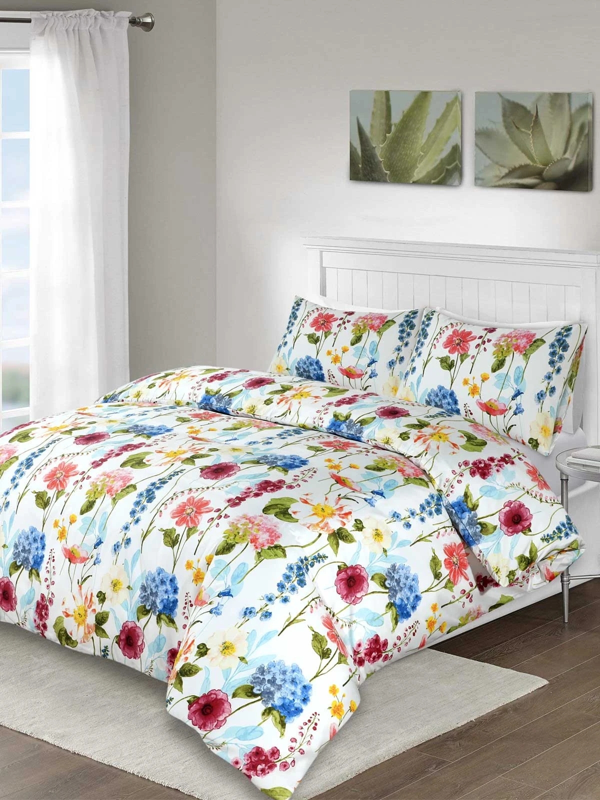 Soft Touch Floral Print Duvet Set 3 Soft Touch Floral Print Duvet Set