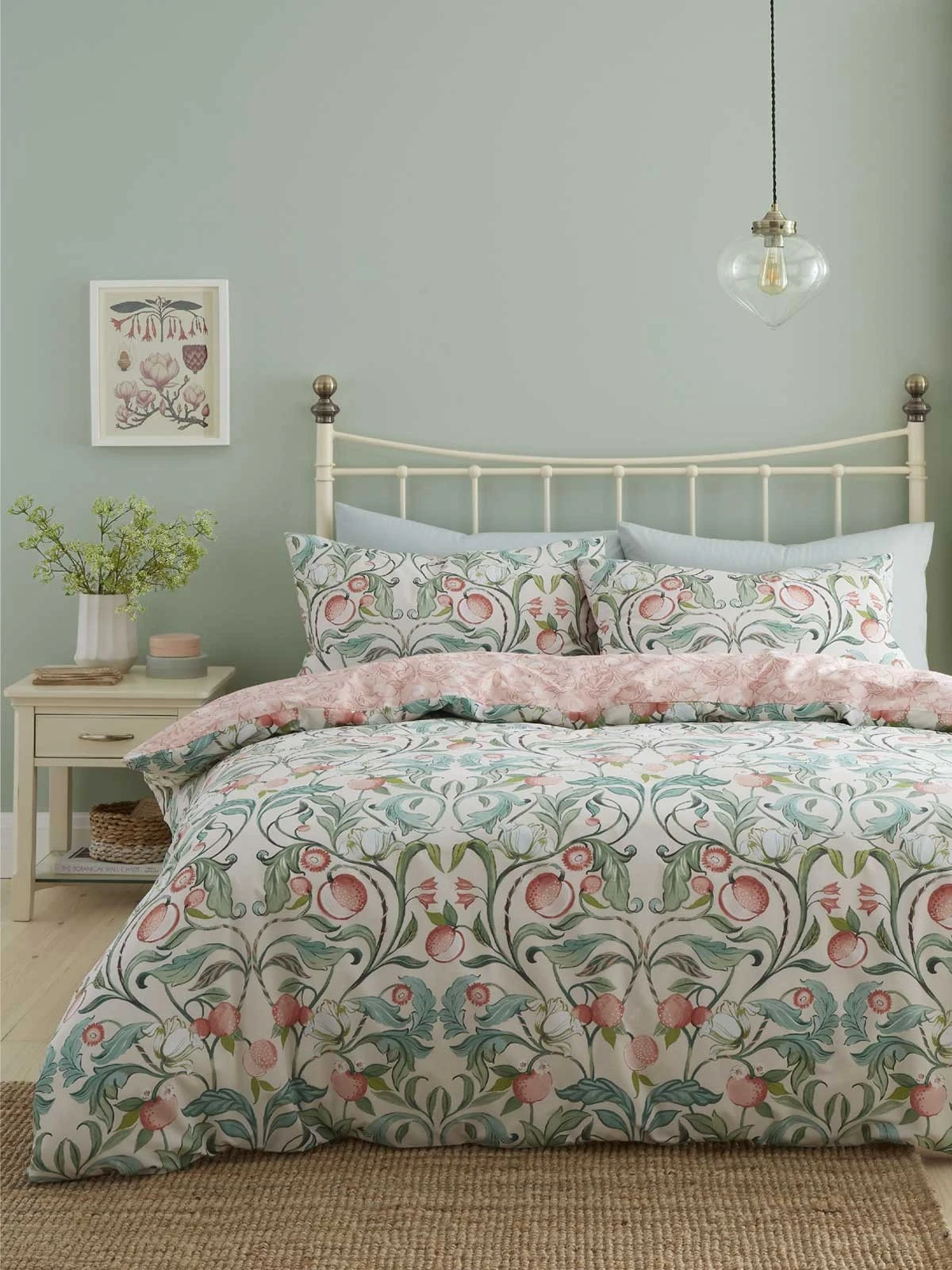 Clarence Floral Duvet Set 3 Clarence Floral Duvet Set