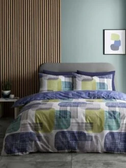 Layered Geo Duvet Set