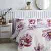 Catherine Lansfield Bedding Cecilia Floral Purple Duvet Cover Set -Haven Living Shop duvet set 153 main