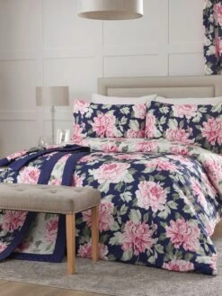 Kirsten Floral Duvet Set Pink