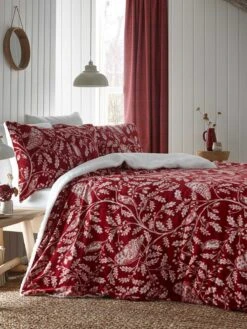 Tawny Fleece Duvet Set