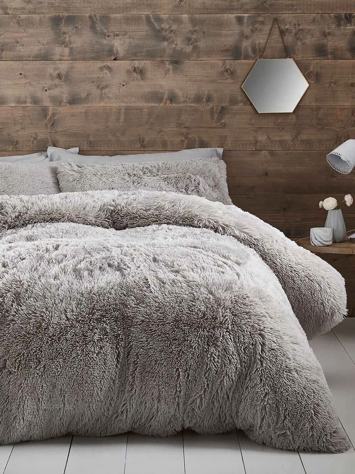 Cuddly Silver Duvet Set 3 Cuddly Silver Duvet Set