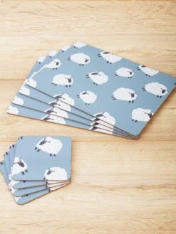Sheep Placemats And Coasters Set Of 4