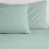 Brushed Cotton Pillowcase Pair Duck Egg