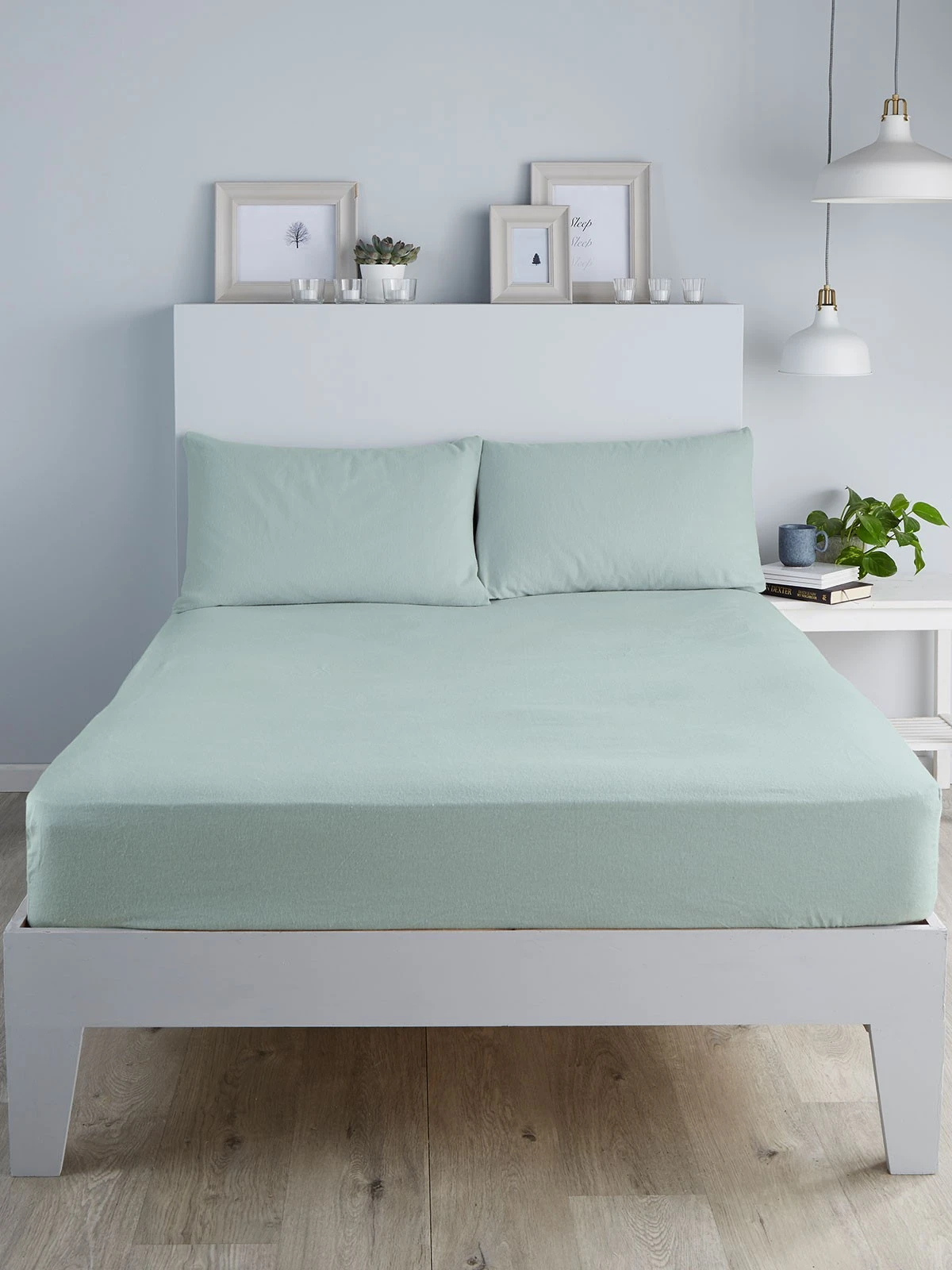 Brushed Cotton Sheeting Duck Egg 3 Brushed Cotton Sheeting Duck Egg