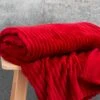 Red Corduroy Fleece Throw 1 Red Corduroy Fleece Throw -Haven Living Shop throws 170
