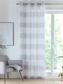 Santorini Voile Panel Grey